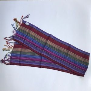 Accessories - NEW soft and colorful striped alpaca wool scarf Accessories - NEW soft and colorful striped alpaca wool scarf